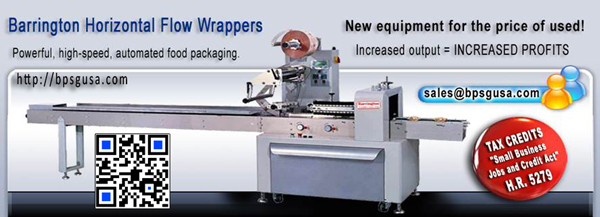 BPSG Professional Packaging Machines HFFS Horizonta Flow Wrapper